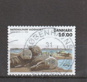 Denmark  Scott#  1708  Used  (2015 Harbor Seals)