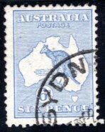 Australia #8, Used, F/VF, CV $30.00  .....   0330010