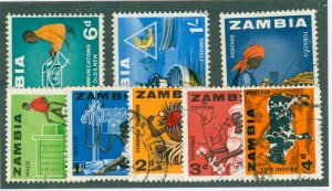 Zambia 4-12 X10 USED BIN $2.00