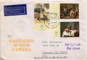 Germany D.D.R., Airmail, Art