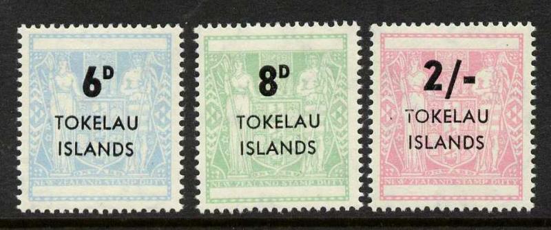 Tokelau 6-8 MNH Crest