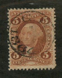 U.S. - R27c - With Sock on the nose 1864 cancel