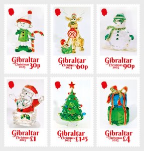 2025 Gibraltar Christmas (6) (Scott NA) MNH