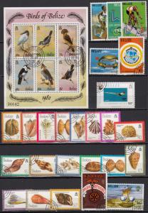 Belize - Small stamp collection - (2123)