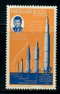 Paraguay #838 John F Kennedy MNH Single