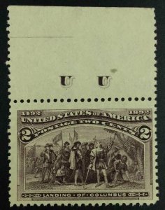 MOMEN: US STAMPS #231 MINT OG NH LOT #54815