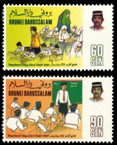 Brunei 1991 Scott #428-429 Mint Never Hinged