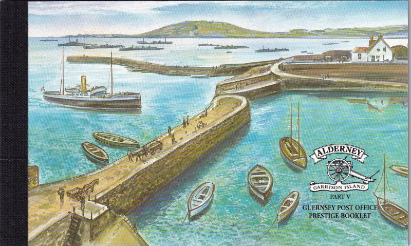 Alderney - 2001 - Garrison Island  MNH Prestige Bklt Part V # 183d