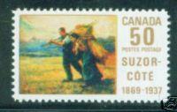 CANADA Scott 492 MNH** Aurele de Foy Suzor-Cote ART 1969 ...