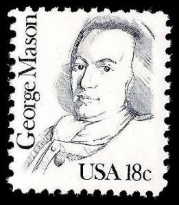 # 1858 MINT NEVER HINGED GEORGE MASON