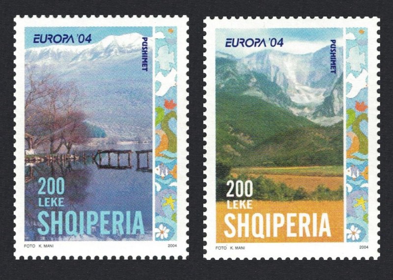 Albania Europa CEPT Holidays 2v 2004 MNH SG#2992-2993 MI#2966-2967 KB