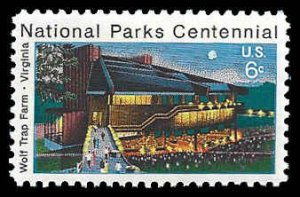 PCBstamps   US #1452 6c Wolf Trap Farm, MNH, (12)