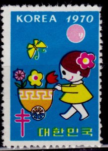South Korea, 1970, Tuberculosis Campaign, used