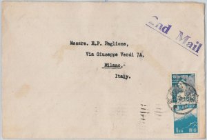 59409 - JAPAN - POSTAL HISTORY: COVER to ITALY - 1949-