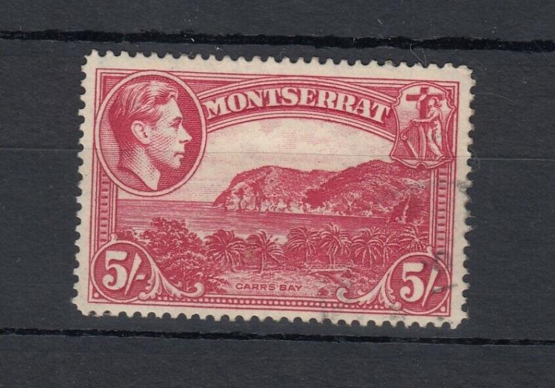 Montserrat KGVI 1938 5/- SG110 MH J5331