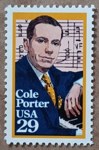 United States #2550 29c Cole Porter MNH (1991)