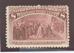 United States #236 Unused Single