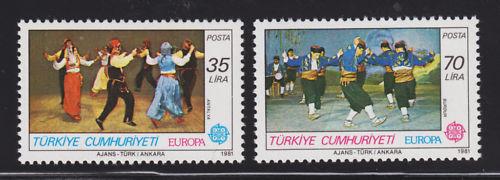 Turkey Mi 2546-2547 MNH. 1981 EUROPA cplt per Michel