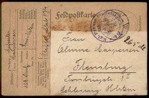 Germany WWI Prussia  Kgl Preussen Staffelstab Feldpost Cover G69781