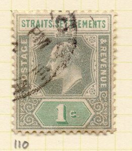 Straights Settlements 1898 EdVII Early Issue Fine Used 1c. 263298