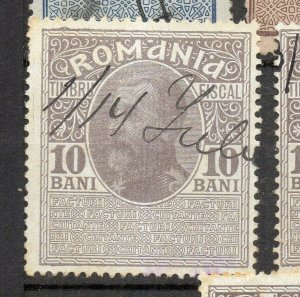 Romania: Early 1900s Fine Used Revenue Value NW-165245