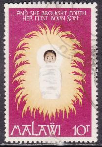 Malawi 296  Christ Child On Straw Bed 1976