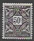 Dahomey J14 MH. Postage Due 1914