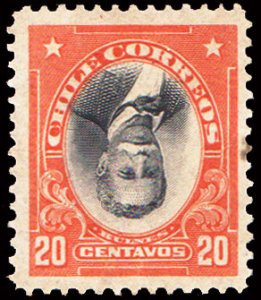 Chile Scott 105a Unused hinged.