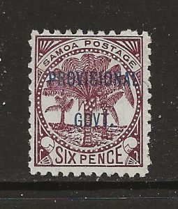 Samoa Scott catalog # 36 Unused Hinged