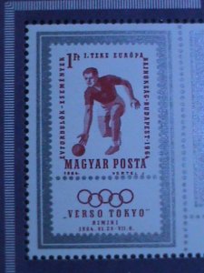 HUNGARY-1975  30TH ANNIV: HUNGARIAN STAMPS SCOTT NOT LISTED RARE-:MNH S/S VF