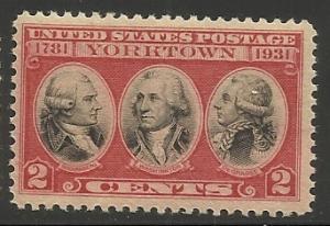 703 2c MNH F/VF