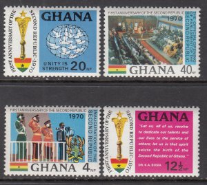 Ghana 398-401 MNH VF