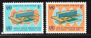 United Nations 156 -157 -  FVF MNH