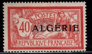 ALGERIA Scott 18 MH* stamp Algeria overprint