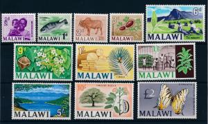 [50688] Malawi 1966 Definitives Tea Tobacco Butterfly Papillons MNH