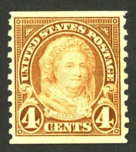 U.S. #601 MINT OG NH