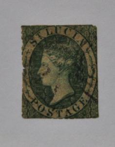 St Lucia Scott # 3 used