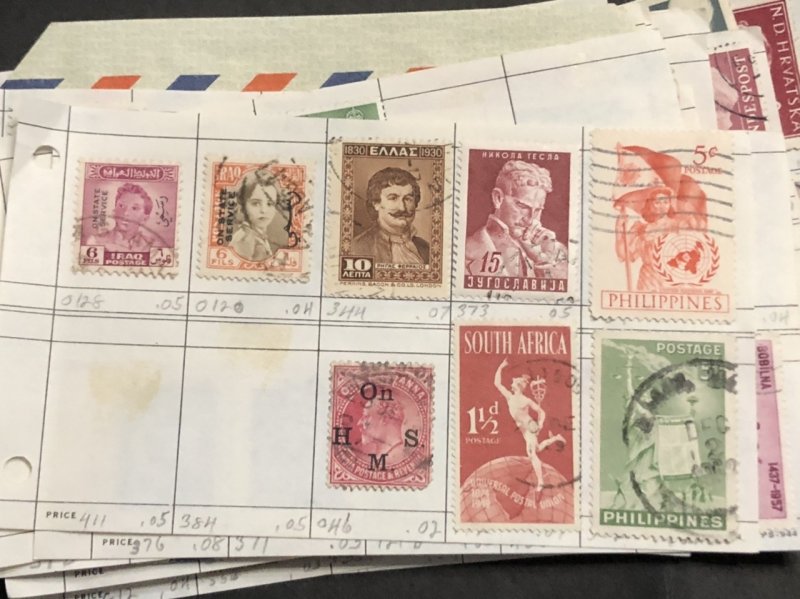 W.W. Stamps Very Nice New Zealand & Lots of Mint India + Very Old U.S