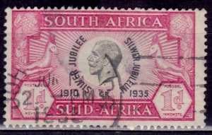 South Africa, 1935, 25th Anniversary Inaguration of George V. 1p, sc#69a, used**