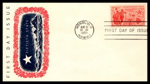 US C55 Hawaii Statehood 1st Dobson U/A FDC