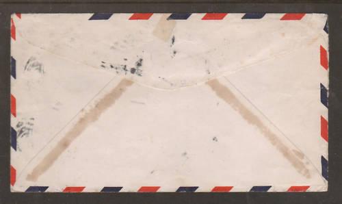 US Sc 634, C17 on 1938 Air Mail cover San Francisco to Bern, Switzerland