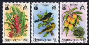 Montserrat 551-553 MNH VF