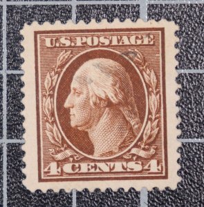 Scott 377 - 4 Cents Washington - Used - Nice Stamp - SCV - $1.00