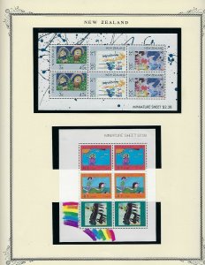 NEW ZEALAND ALMOST COMPLETE SEMIPOSTALS 1929-1991 MINT LH/NEVER HINGED