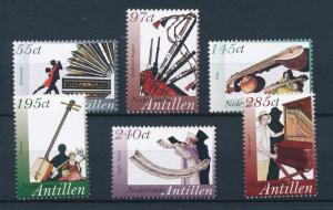 [NA1615] Netherlands Antilles Antillen 2005 Music Instruments  MNH # 1615-20