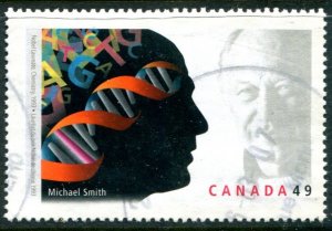 Canada Sc#2062 Dr. Micheal Smith Noble  Prize Winner Used