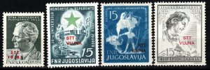 Yugoslavia Trieste #83-6 F-VF Unused CV $11.60 (X4576)