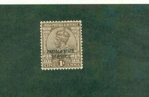 PATIALA INDIAN STATE O42 MH BIN $0.50