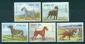 Ireland #563-567  Mint  VF NH  Scott $6.35  Dogs