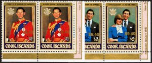 Cook Islands Stamps # 987-88 MNH VF Scott Value $40.00